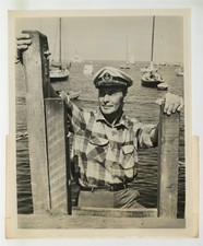 Barry Sullivan 1957 Portrait David Scott Harbourmaster TV Series CBS J14816