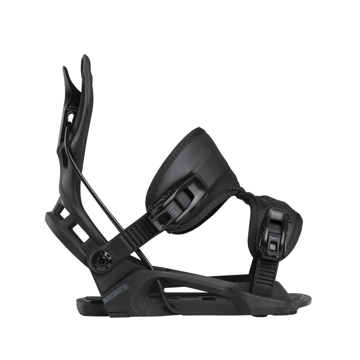 Flow Speed Entry Bindings ブラック Flow Nexus Fusion Men's Rear Entry Snowboard Bindings, Black