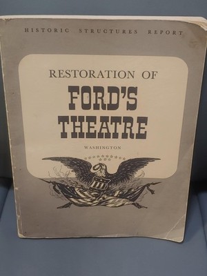 Restoration of Fords Theatre 1963