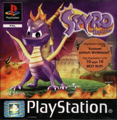 Spyro the Dragon | PlayStation 1 (PS1) | inkl. Anleitung | Zustand: GUT