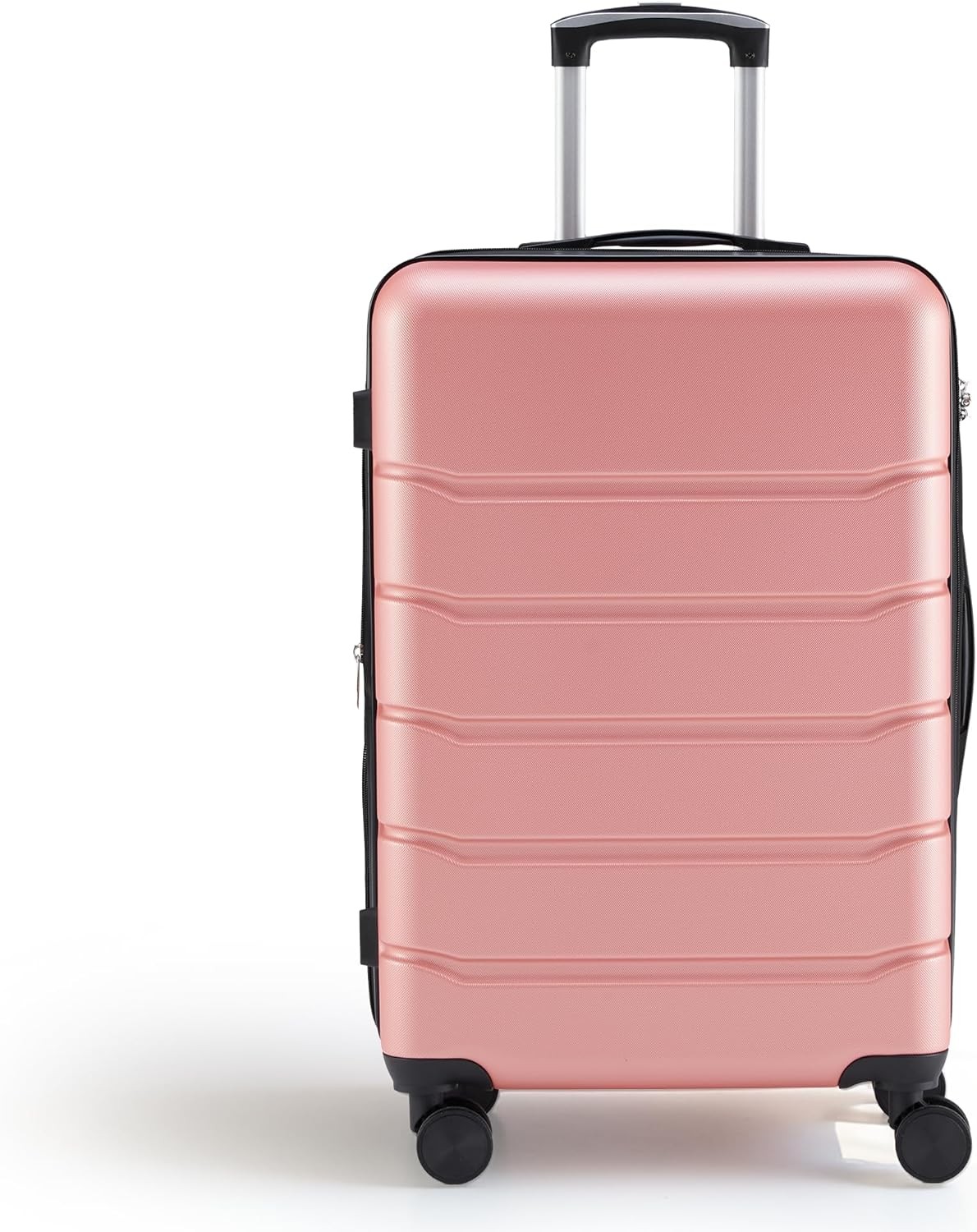 Expandable Rolling Suitcase Tsa Lock Double Spinner Wheels H