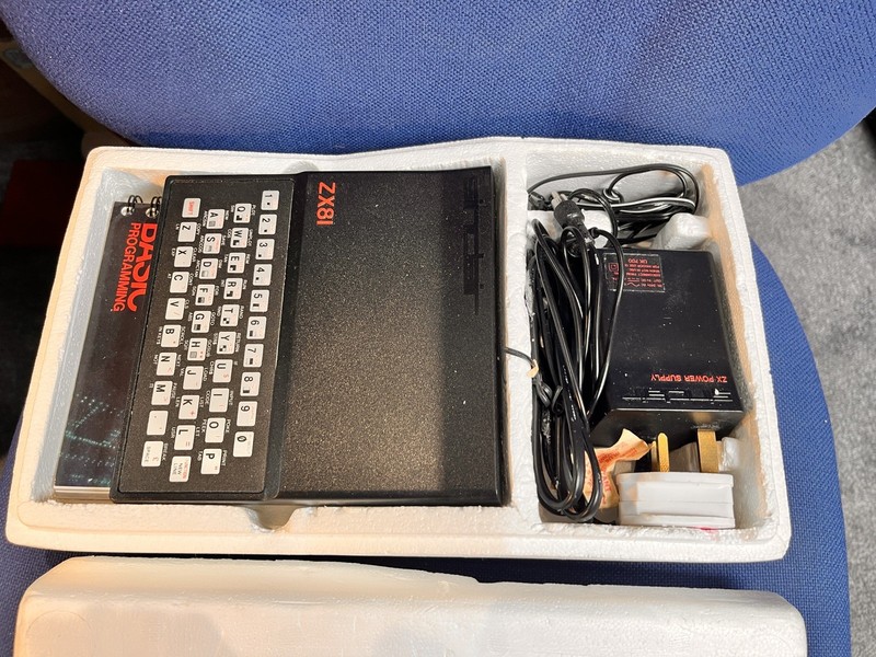 Sinclair ZX81, Mail order boxed, tested working
