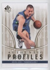 2008-09 SP Authentic Authentic Profiles Kevin Love #AP-50 1b0