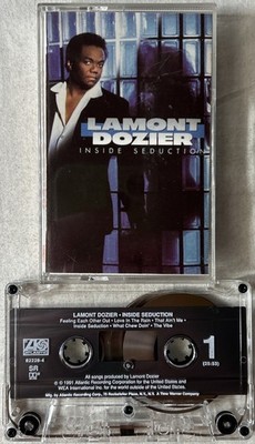 Lamont Dozier - Inside Seduction Open Cassette Tape 1991 Atlantic Records Funk