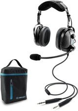 Aviation Headset for Pilots with Passive Noise Cancellation, PNR Aviation Headse