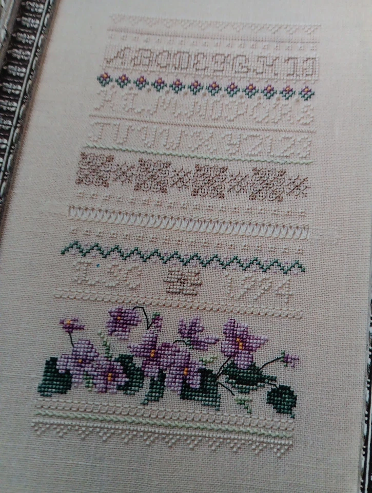 Sweeter Than The Rose Leisure Arts Hardcover Counted Cross Stitch - Image 3 of 3