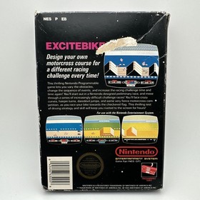 Excitebike (Nintendo NES, 1985) MISSING MANUAL Authentic Tested