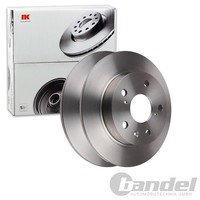 2X NK Bremsscheiben 259Mm Voll Hinten Passend FÜR | 205232