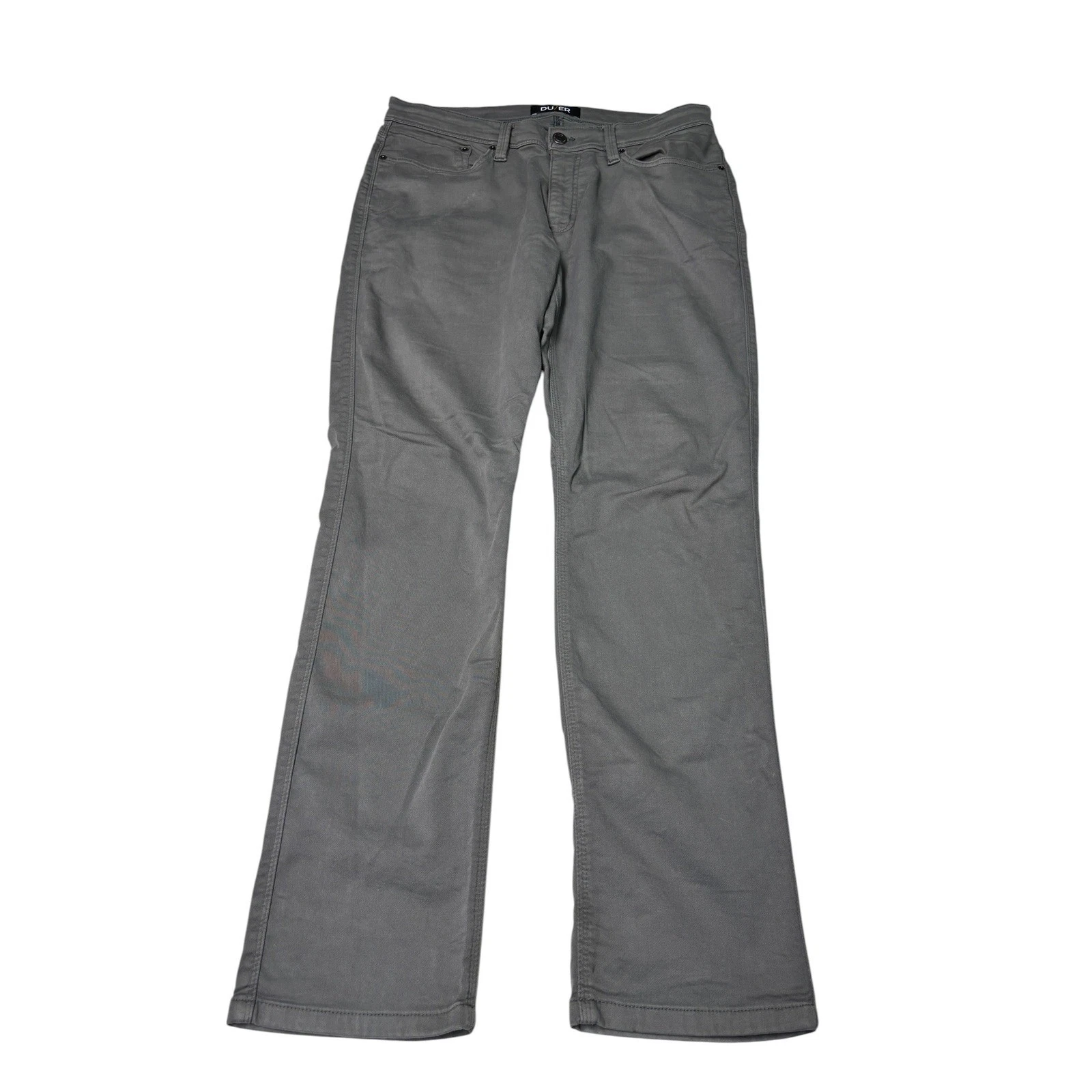 DU/ER N2X Relaxed Taper Grey Performance Pants 34x32 MFNR1002 Mens Stretch