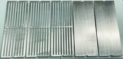 EDELSTAHL ROST + PLATTE p. BROIL KING BARON CROWN 500 + 520 + 540 + 590 5-teilig