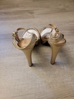 GEOX Gold High Heels Size US 10 Heels Luxury Womens Shoes — photo 6