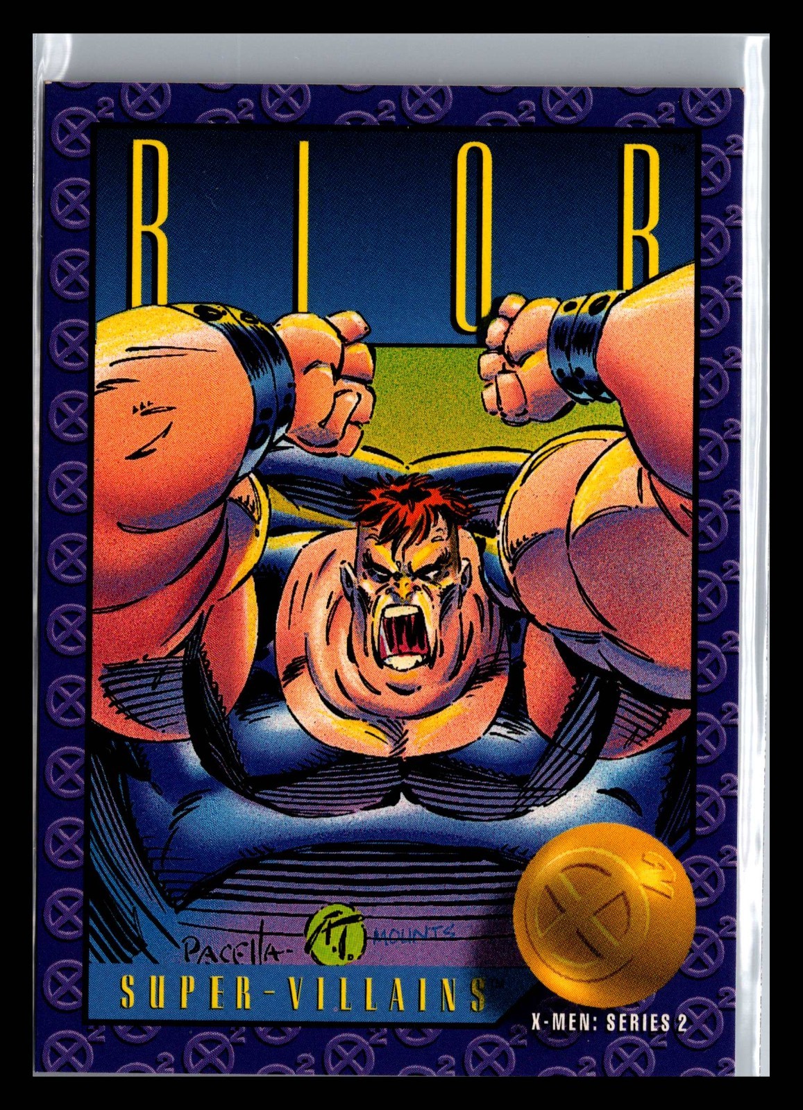 1993 Skybox Marvel Super Villains Blob #58