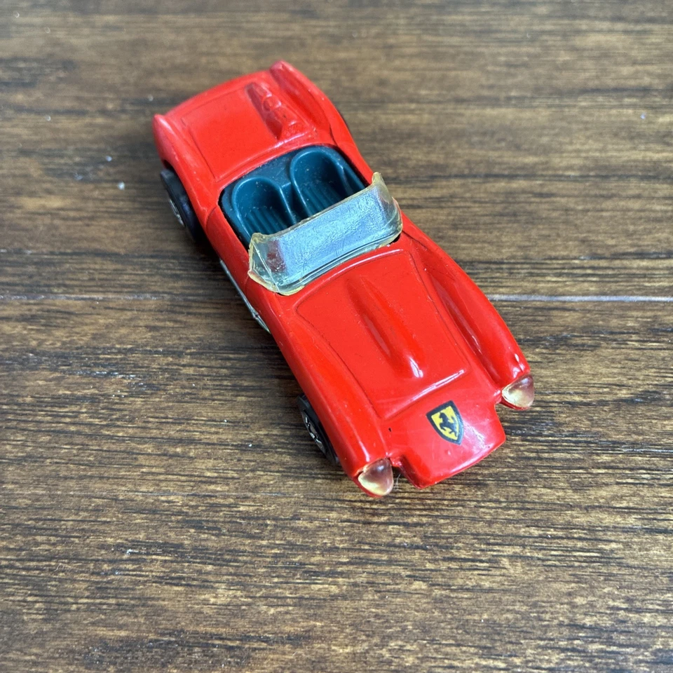 Hot Wheels Ferrari 250 Testa Rossa Convertible Red Vintage 1990 - Image 3 of 4