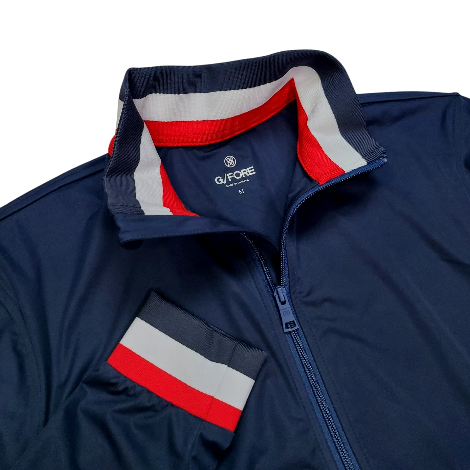 G/Fore Mens Medium Jacket Golf Full Zip Soft Shell Blue $225
Opens in a new window or tab