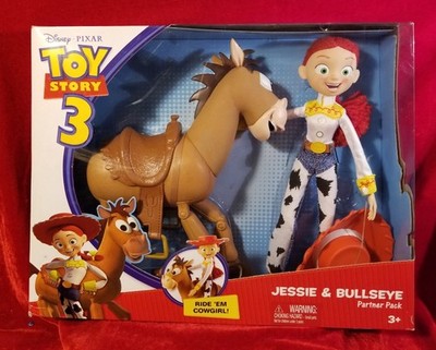 2009 TOY STORY 3 JESSIE & BULLSEYE PARTNER PACK Sealed Horse Cowgirl 