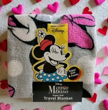 Disney Minnie Mouse Travel Blanket 45 X 55 Inches New With Tags Polka-dot