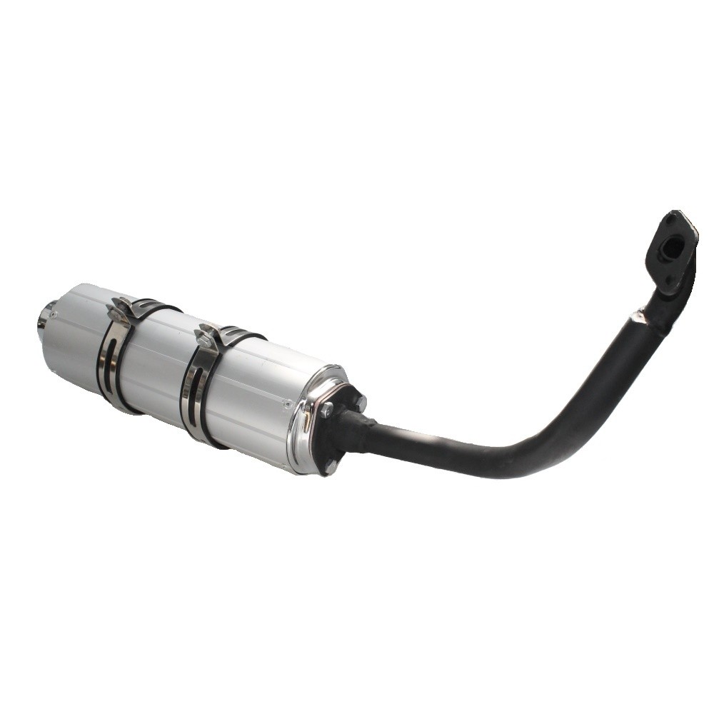 Auspuff Für KYMCO BET&WIN 125 4T | Turbokit | CE-zertifiziert | Leistungssteigerung Bis 5% | Mit DB-Killer