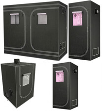 Grow Tent all sizes Silver Mylar Lined Indoor Hydroponics Grow Bud Room Box