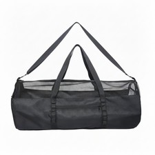 Mesh Duffel Bag Water Storage Bag with Mesh Cylindrical for Swimmers