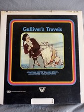 Gulliver's Travels CED Videodisc RCA VideoDisc 1983 Rare Vintage Classic Movie