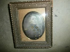 Civil War Era ? Military Soldier Officer Colonel Photo Frame Tintype Ambrotype ?