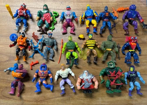 Masters of The Universe He-Man Vintage Mattel Lot Complete with Accessories