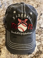 Baseball Cap / Hat -  Mom Hair Don  t Care  - Grey Distressed by So Beautiful