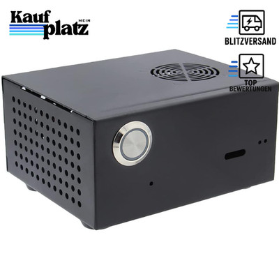 Gehäuse X825-C8 für 2,5 Zoll SATA SSD/HDD Shield Raspberry Pi 4 Zubehör