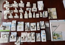Huge Martha Stewart Craft Punch Lot 39 Punches Alphabet Scoring Board