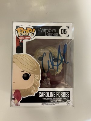 Vampire Diaries Custom Funko Pop Caroline  Signed Candice Accola King