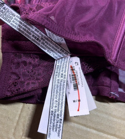 Victorias Secret Bustier Top Romantic y2k Floral Lace Corset Coquette Lingerie M