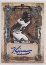 2022 Wild 5 Card Draw Contemporary 4/5 Kingsley Enagbare Rookie Auto RC s5q. rookie card picture