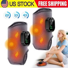 Cordless Foot Ankle Massager Pain Relief with 6 Heat Levels, 3 Vibration Modes