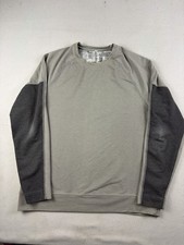 Lululemon Sweatshirt Men  s Size Extra Large Gray Crewneck Pullover Reversible