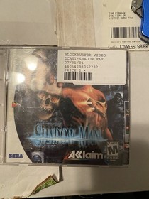 SEGA Dreamcast Console Lot, 2 Controllers, extension cords, VMU, 5 Games