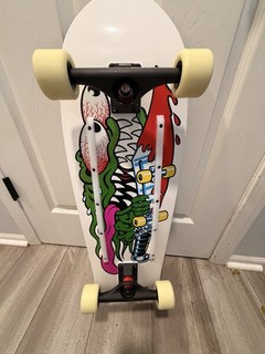 Santa Cruz Keith Meek Slasher Special Edition Deck 50 Year COMPLETE Indy Bones!!