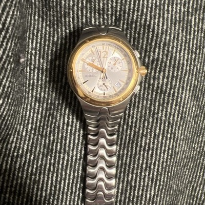 EBEL Sportwave Ref. 1215K51 (1215136) - Chronograph - Steel / Gold - 2009 -...