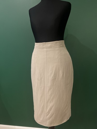 Jil Sander, 1980s-1990s Jil Sander JILSANDER Rare Item Cream Beige Skirt Vintage Lux