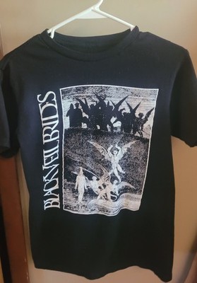 Mens Black veil brides shirt 