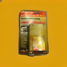    AN   QTY 1   HP Full 3- Line Surge Protector With Alarm Telephone/ Faxes