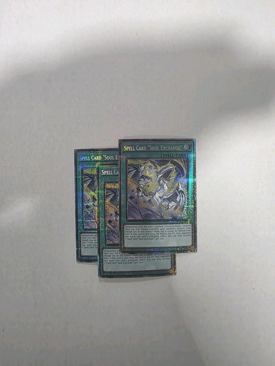yugioh spell card soul exchange - INFO-EN100 - Super Rare If this card is sent from the field to the GY OCG: VJMP - Spell Card: