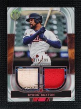 2022 Topps Tribute Dual Relics 174/199 Byron Buxton #DR-BB 9su