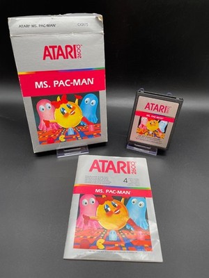 Ms. Pac-Man -Atari 2600- OVP+Anleitung/Boxed # TOP & Tested
