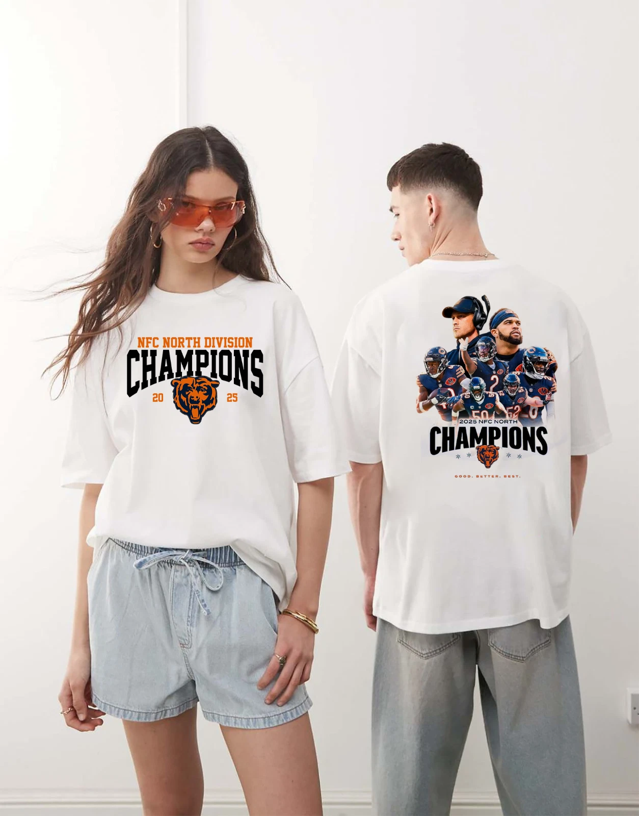 Chicago Bears 2025 NFC North Division Champions T-Shirt