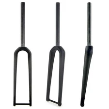 700c Carbon Gravel Road Bicycle Hard Fork Internal Cable Routing Rigid Forks