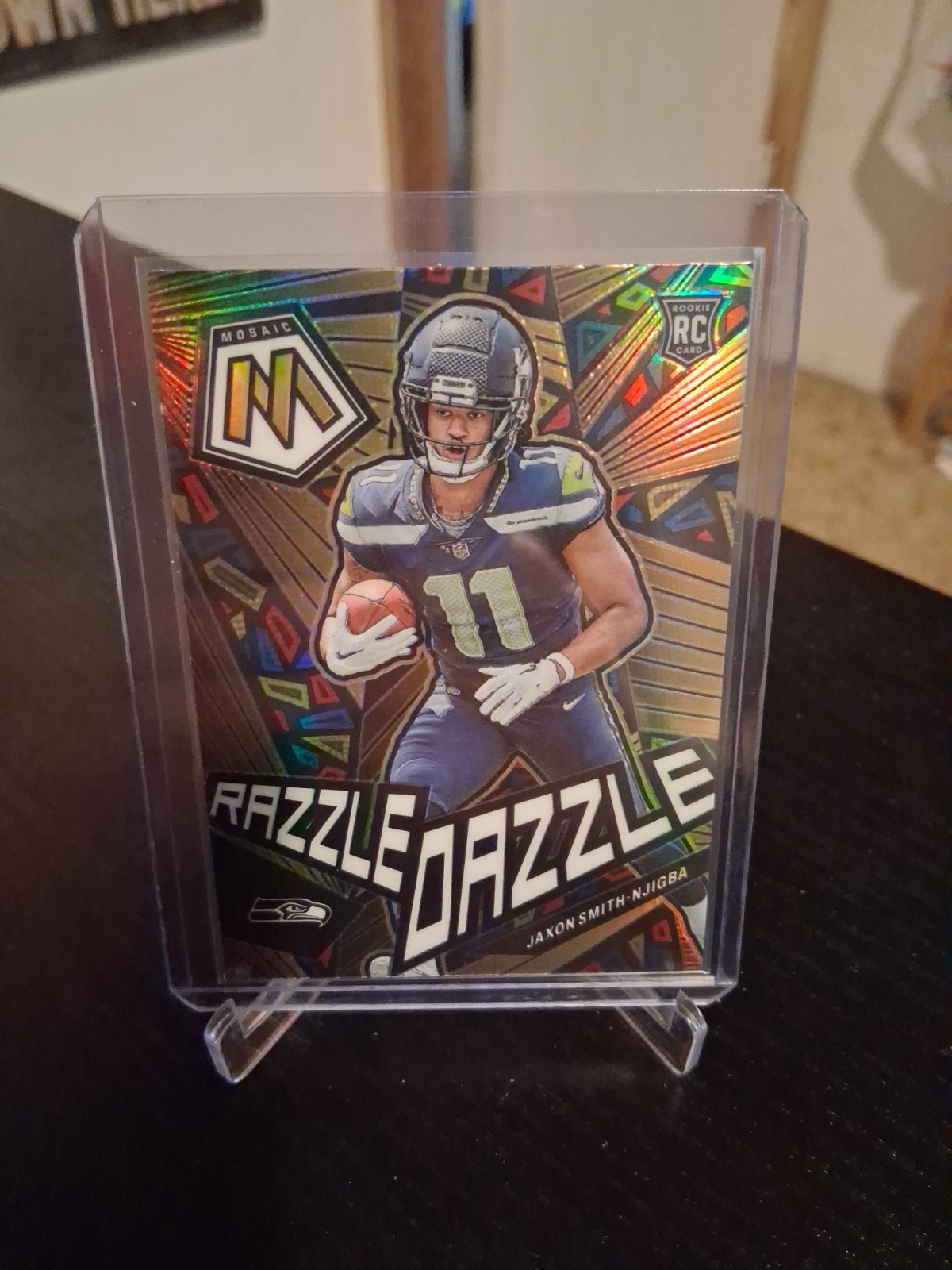 Jaxon Smith-Njigba 2023 Mosaic #RD-27 Razzle Dazzle /(SSP) Price