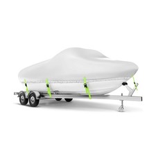 Boat Cover 24-26 ft, Waterproof 900D Heavy Duty Boat Cover, PU Marine Grade P...