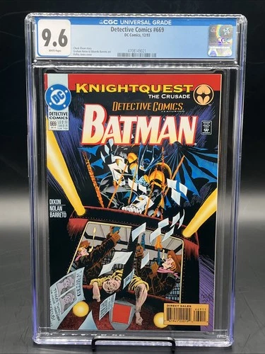 Detective Comics #669 (DC Comics December 1993) CGC Graded 9.6 White Pages