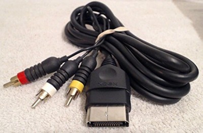 Microsoft OEM Original Xbox Standard AV Cable Very Good Xbox Original 1Z