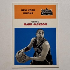 2001-02 Fleer Platinum #182 Mark Jackson Anniversary Edition 055/201 Knicks
